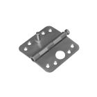 Dulimex Scharnier met losse pen - ronde hoeken - SKG***® - RVS - H367-89893023