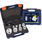 Rotec 533 BiM-Co Gatzagenset "Loodgieter" met Quick-Lock - 6-kant 9 mm - extra hoog - 10-delig - 533.9505