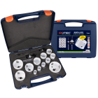 Rotec 533 BiM-Co Gatzagenset "Allround" met Quick-Lock - 6-kant 9 mm - extra hoog - 14-delig - 533.9515
