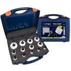 Rotec 533 BiM-Co Gatzagenset "Allround" met Quick-Change - 6-kant 11 mm - extra hoog - 13-delig - 533.9610