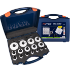 Rotec 533 BiM-Co Gatzagenset "MAX" met Quick-Change - 6-kant 11 mm - extra hoog - 19-delig - 533.9615