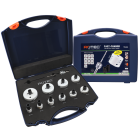 Rotec 533 BiM-Co Gatzagenset "Electricien" met Fast-Change - 6-kant 11 mm - extra hoog - 13-delig - 533.9705