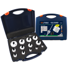 Rotec 533 BiM-Co Gatzagenset "Allround" met Fast-Change - 6-kant 11 mm - extra hoog - 16-delig - 533.9710