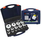 Rotec 533 BiM-Co Gatzagenset "MAX" met Fast-Change - 6-kant 11 mm - extra hoog - 19-delig - 533.9715