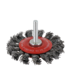 Rotec Rondborstel stift Ø70 mm - Getordeerd staaldraad - 798.0500