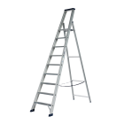 DAS ET9A Hercules ANO Enkele trapladder - 1x9 sporten - geanodiseerd aluminium