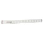 Nedco Schuifrooster Bold Line 370x30 mm - aluminium wit - 635.018.00