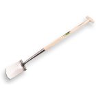 Atlas Zwanenhalspade diamant gepolijst met opstap - 80 cm hickory steel - 811053