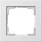 Gira 021129 Afdekraam 1-voudig - E2 - zuiver wit glanzend