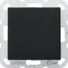 Gira 0268005 Blindplaat met draagframe - systeem 55 - zwart mat