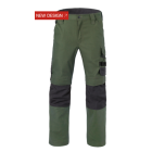 Havep 80229 Werkbroek Attitude - heren - bosbouw groen/ Charcoal grijs