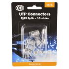 CB Plug - connector RJ45 8P8C tbv UTP CAT6 - 10 stuks