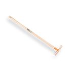 Kinderharkje oranje met 75 cm essen steel - 1470730