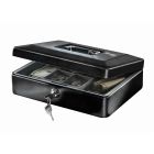 Masterlock CB-12ML geldkist met tray en handvat - massief staal