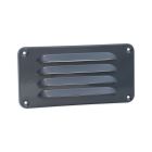 Nedco Schoepenrooster 180x90 mm - aluminium grijs - 629.004.25