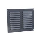 Nedco Schoepenrooster 250x200 mm - aluminium grijs - 629.010.25