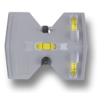 Sola JP Stelwaterpas voor palen - 14 cm - ABS kunststof - 69051501