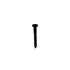 QlinQ Blackline Houtdraadbout DIN 571 4.8 - staal zwart gecoat