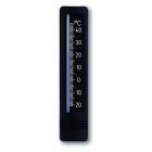 TFA Thermometer - binnen & buiten - zwart/zilver