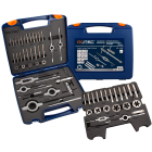 Rotec Handtap- en snijplaatset - 55-delig - metrich - ABS - 900.2022K