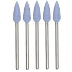 Proxxon Elastische Polijstkop projectielvorm - Ø5 mm - 5 stuks - 28288