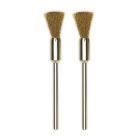 Proxxon Penseelborstel messing - Ø8 mm - 2 stuks - 28 961