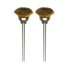 Proxxon Komborstel messing - Ø13 mm - 2 stuks - 28 963