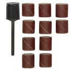 Proxxon Schuurhuls met slijpdoorn - Ø14 mm, K120 - 10 stuks - 28 978