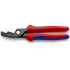 Knipex 95 12 200 Kabelschaar met dubbele snijkanten - 200 mm - gepolijste kop