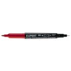 Expert Dubbel Dual Tip permanent markeerstift - rood - 1,0 en 0,5 mm - 8432010
