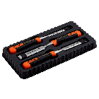 Bahco 434-S3-EUR ERGO™ Steekbeitelset voor hout - splitproof - 3-delig