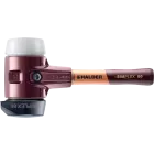 Halder Simplex STU hamer kort model - Ø80 mm - rubber / superplastic - 3027.282