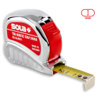 Sola TRI-MATIC TM 8 Rolbandmaat - 8 meter x 25 mm - stalen band - 50023401