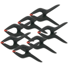Bessey Clippix XC1-SET Veerklem - 20x20 mm - kunststof - 7 stuks