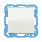 ION Wandcontactdoos RA met klapdeksel - IP44 - V1/J1 - mat Alpin Wit - 10.300.315