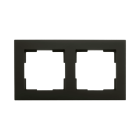ION V1 Afdekraam - 2-voudig - mat zwart - 80.300.020