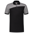 Tricorp 202006 Poloshirt Bicolor Naden - Black-Grey