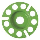 Eibenstock Hardmetaalschijf tbv EOF100 - 100 mm - groen - 12.325.50