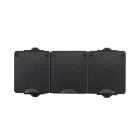 ION Opbouw wandcontactdoos 3-voudig IP55 - horizontaal - zwart - 55.200.180