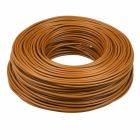 Donne VD draad 2.5 mm² bruin ECA - 100 meter
