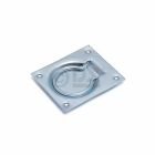 Dulimex Luikring 75x90 mm - staal verzinkt - LKR 075 BV