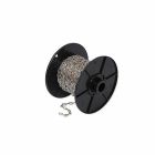 Dulimex Klokketting 1,3 mm - staal vernikkeld - prijs per meter - KLK.0112-B