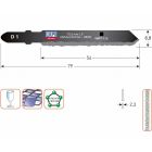 Wilpu Decoupeerzaagblad D1 - 3 stuks - 510.0941