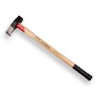 Adler Kloofbijl brons 3000 gram met 90 cm hickory steel en steelbescherming - 951615
