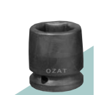 Ozat Krachtdop 1/2" kort - 6-kant