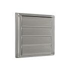 Nedco Lamellenrooster RVS Ø 150 mm - 182x182 mm - 626.018.11