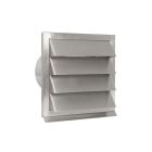 Nedco RVS buitenrooster ECO+ RVS Ø 150 mm vaste lamellen - 626.038.11