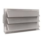 Nedco RVS buitenrooster ECO+ RVS 222x89 mm vaste lamellen - 626.040.11