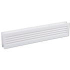 Nedco Deurventilatierooster 455x90 mm - kunststof wit - 641.002.00