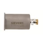 Sievert Branderkop Ø 60 mm titanium - 295301